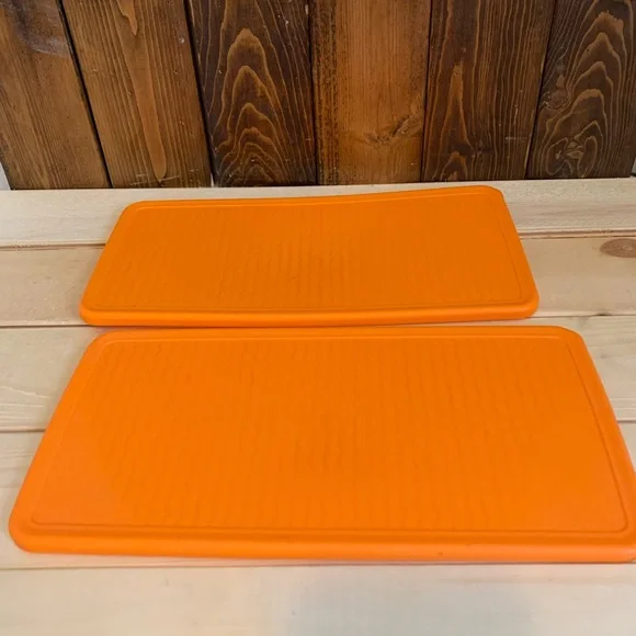 Tupperware Orange Replacement Lids - Picture 5 of 7